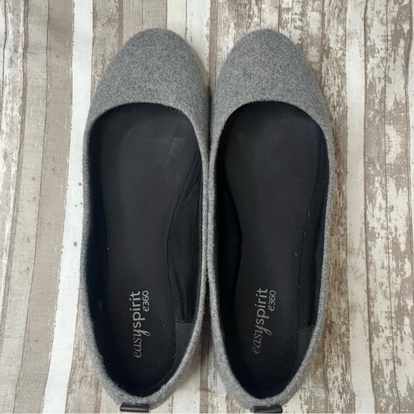Easy Spirit Shoes E36 Easyspirit Get City Ballet Flats Gray Winter